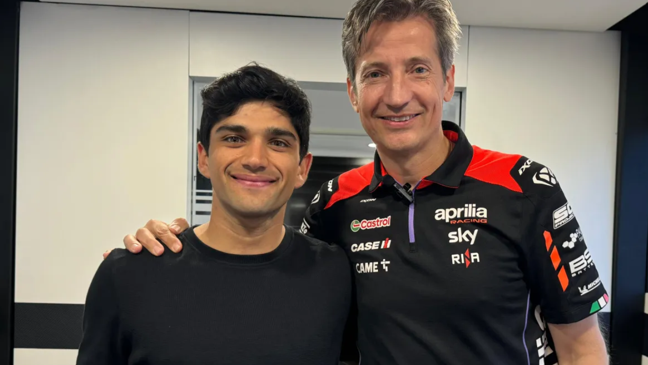 Jorge Martin and Massimo Rivola